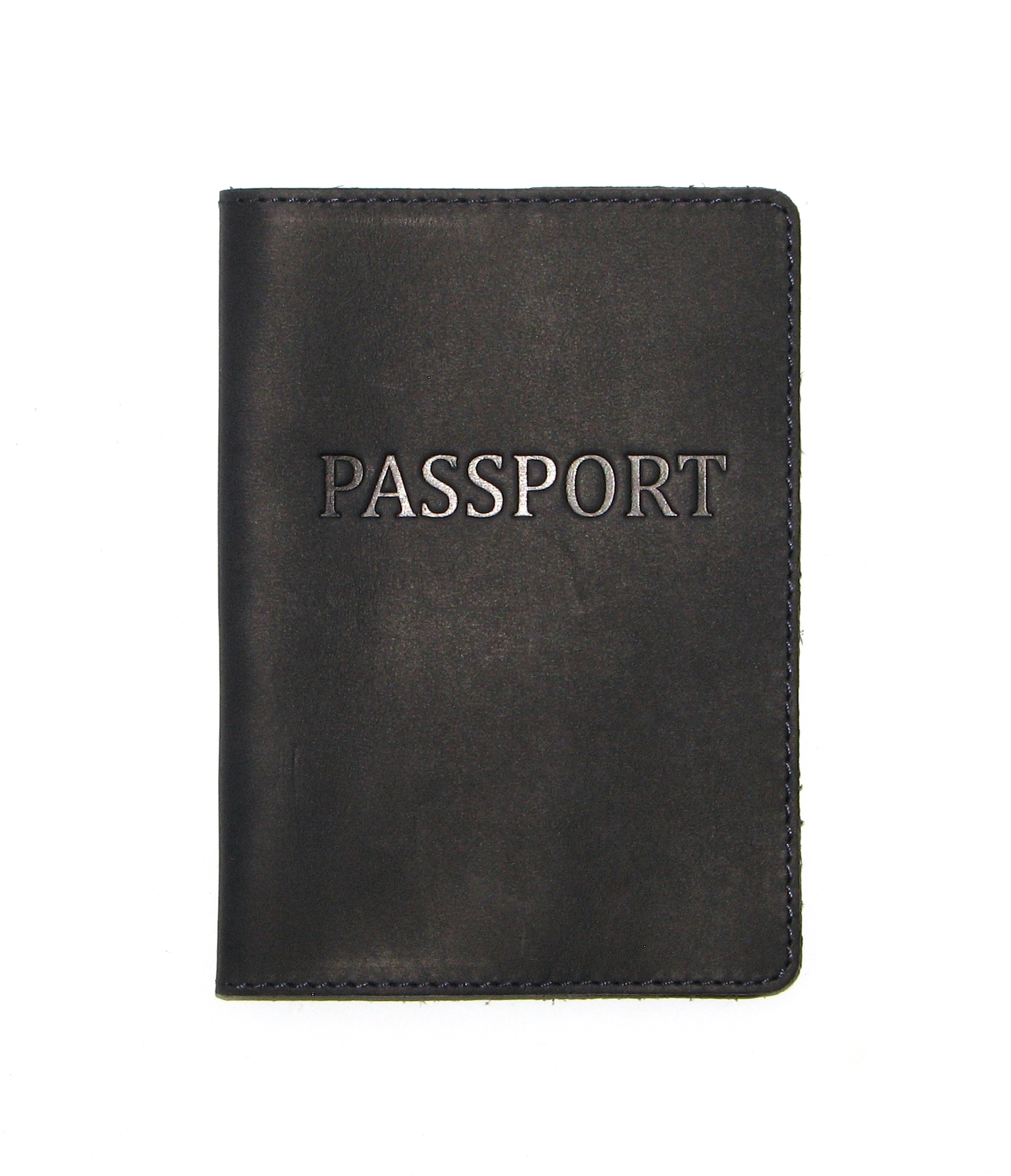 Шкіряна Обкладинка на Паспорт DNK Leather Passport-H темно-синя